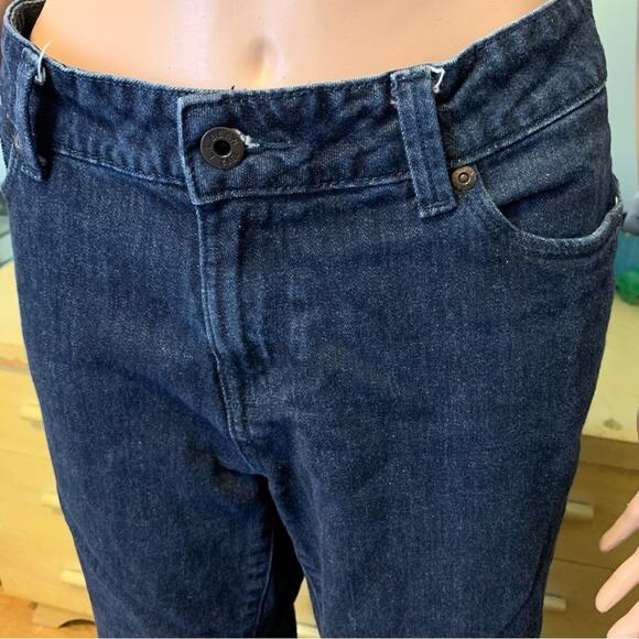 L.L. Bean Midrise Favorite Jeans 12 WESTERN Coastal Cowgirl Yellowstone Casual - Picture 2 of 5